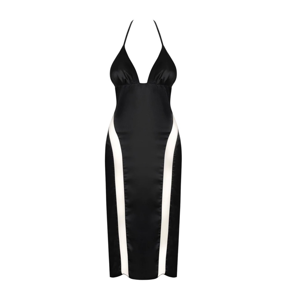 God Save Queens Angelina Mesh Dress -Deep Nude